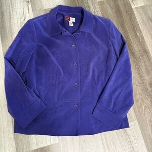 JM Collection Royal Blue Blazer